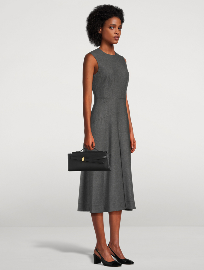 激レア！Ballet by BACKLASH /KNIT TRENCH CD VERONICA BEARD Dash Leather Clutch | Holt Renfrew