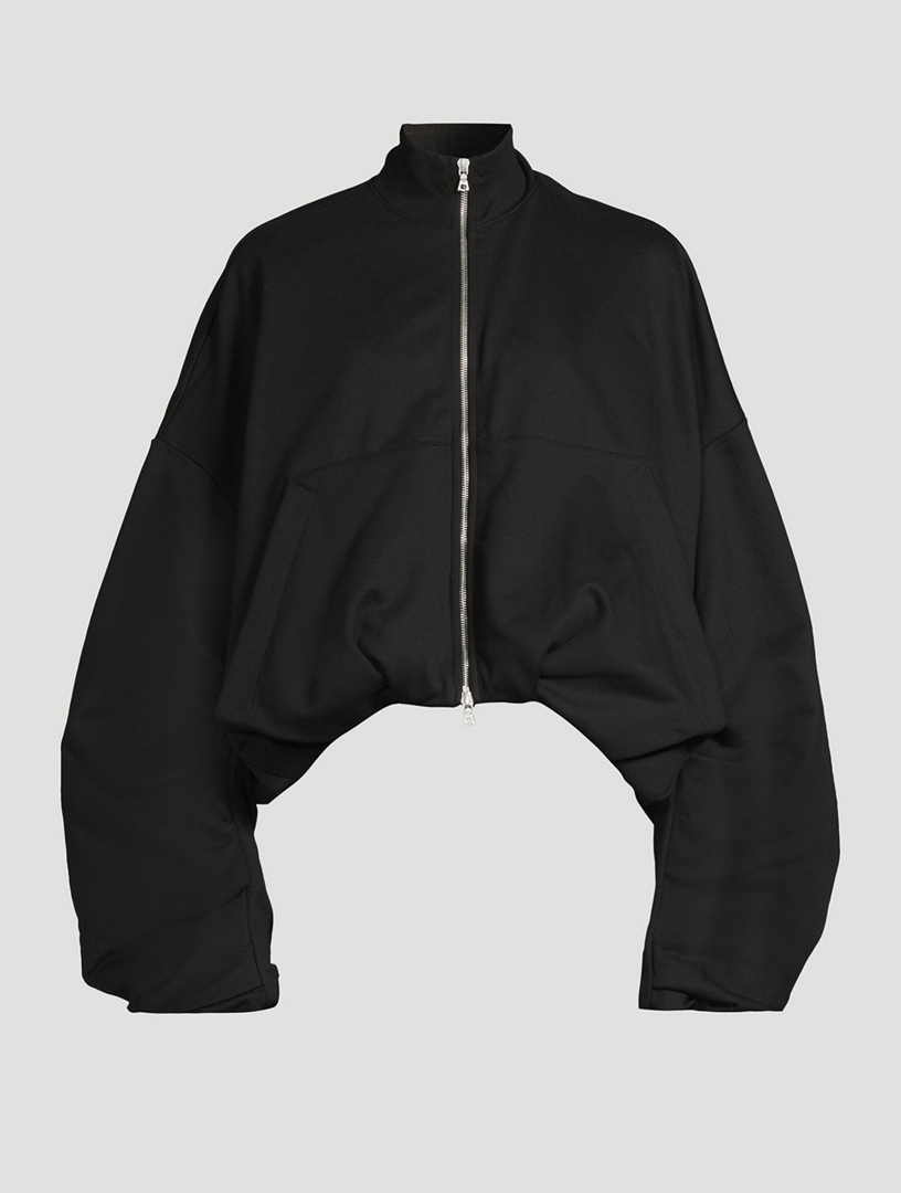 DRIES VAN NOTEN Haqua Draped Jersey Jacket | Holt Renfrew