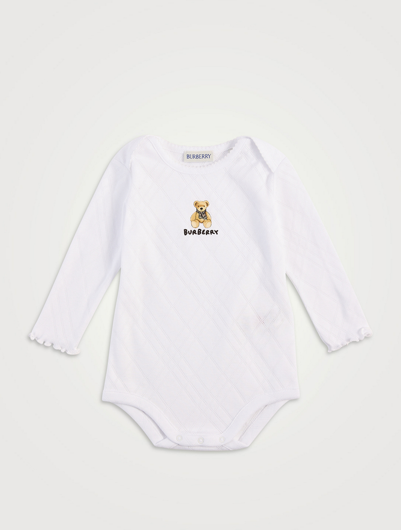 Thomas Bear Cotton Bodysuit