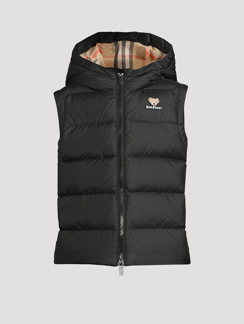 Hooded Down Puffer Vest