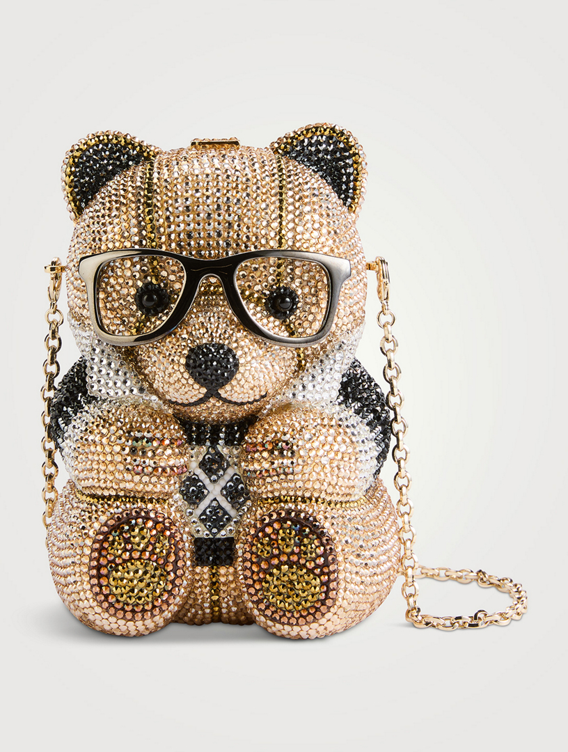 Pochette Spencer Teddy Bear en cristal