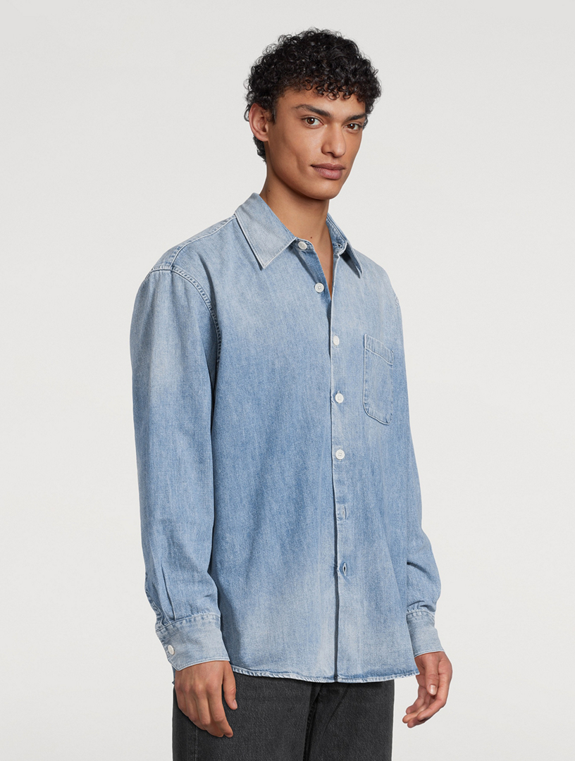 OUR LEGACY Above Denim Washed Shirt | Holt Renfrew