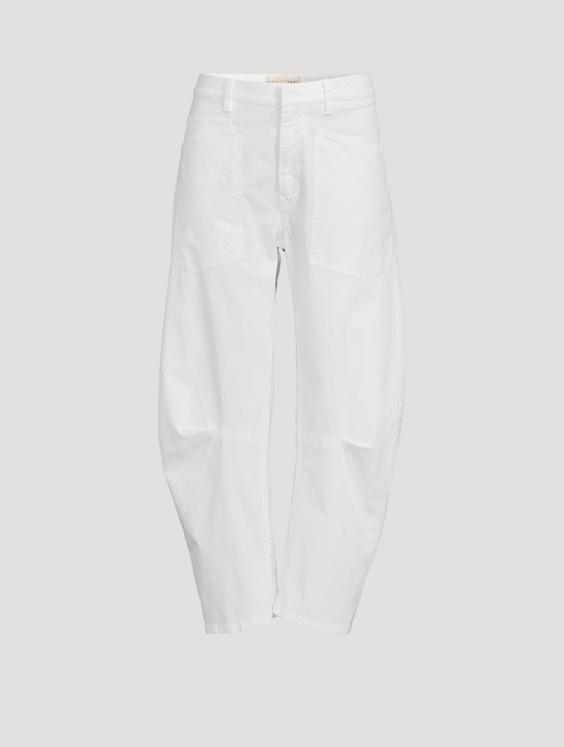 Shon Bow-Leg Trousers