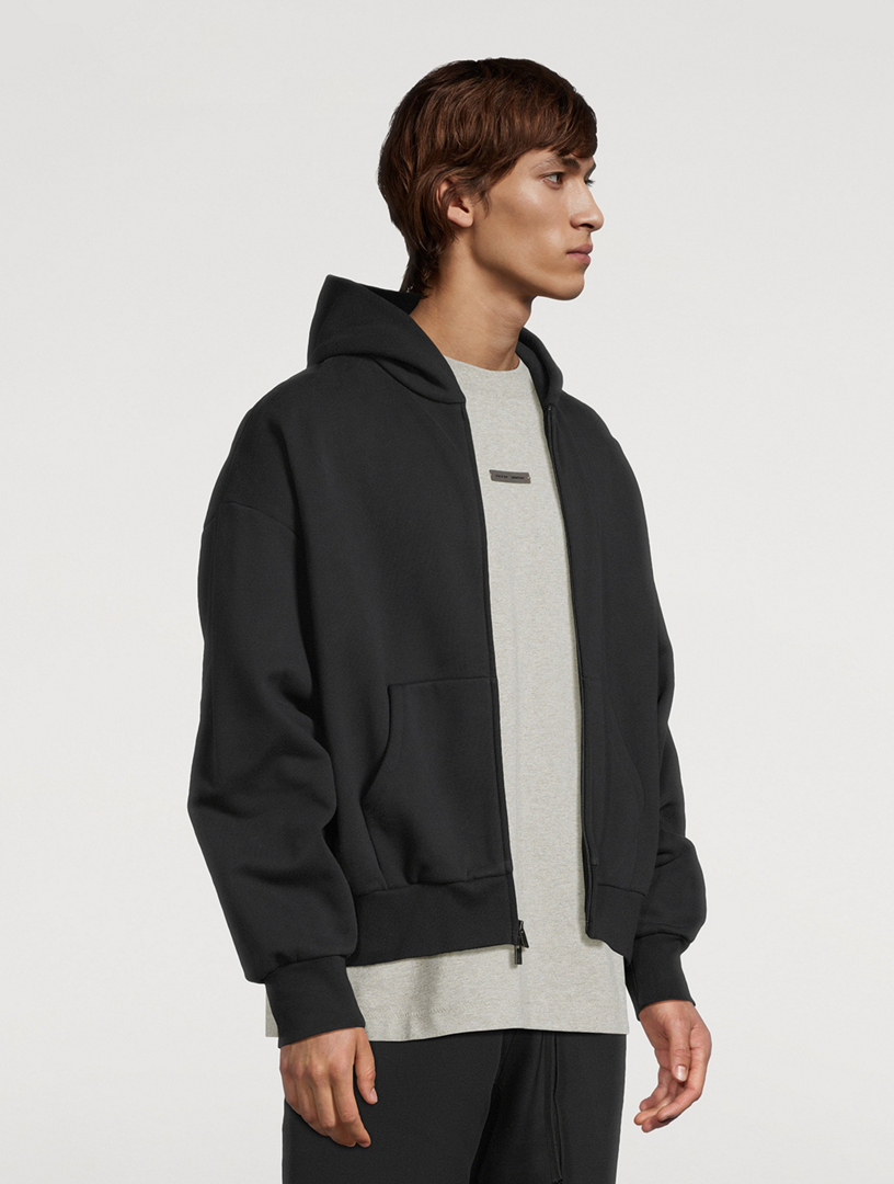 FEAR OF GOD ESSENTIALS Classic Fleece Zip Hoodie | Holt Renfrew