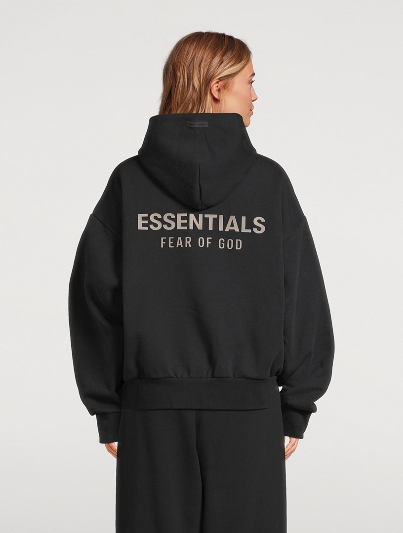 FEAR OF GOD ESSENTIALS Classic Fleece Zip Hoodie | Holt Renfrew