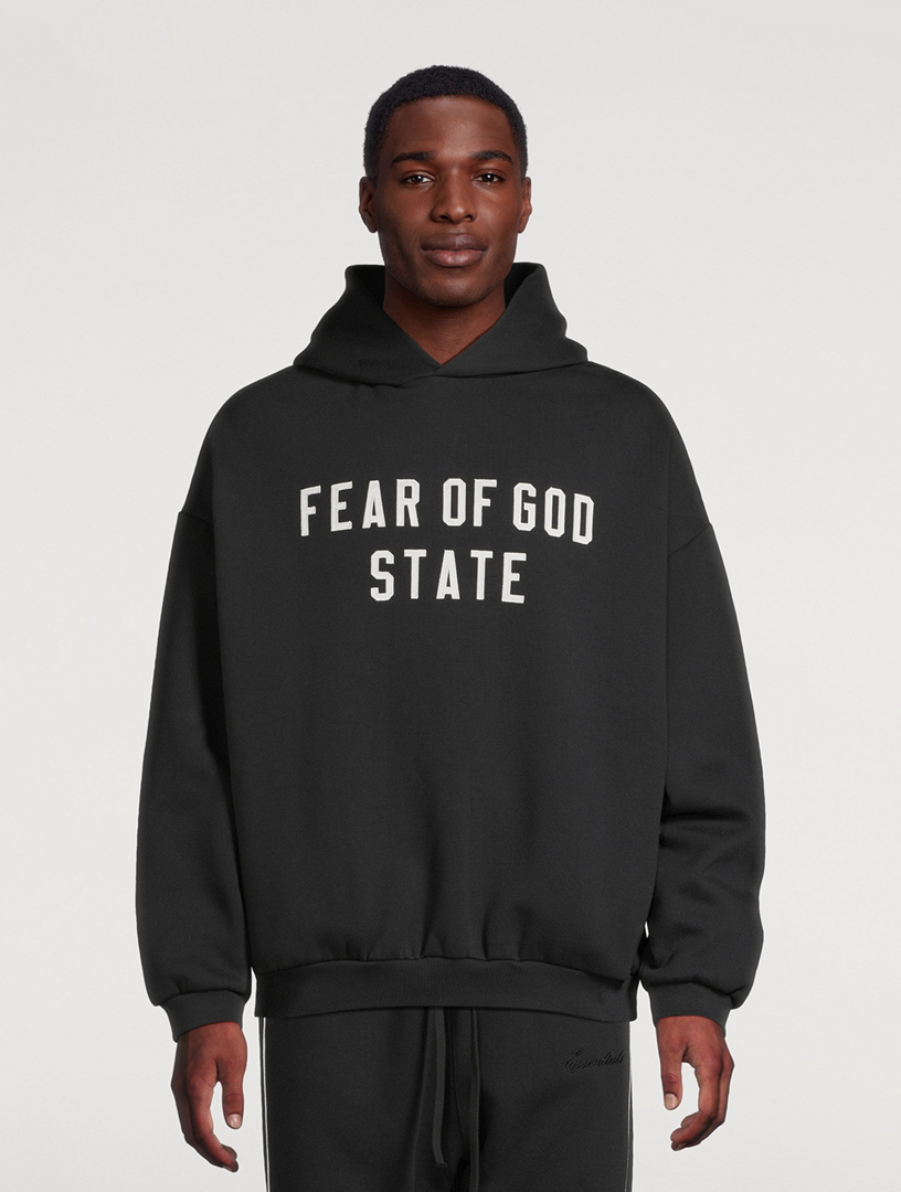 トップス fear of god merch hoodie Fear of God ESSENTIALS (フィアオブゴッド エッセンシャルズ)