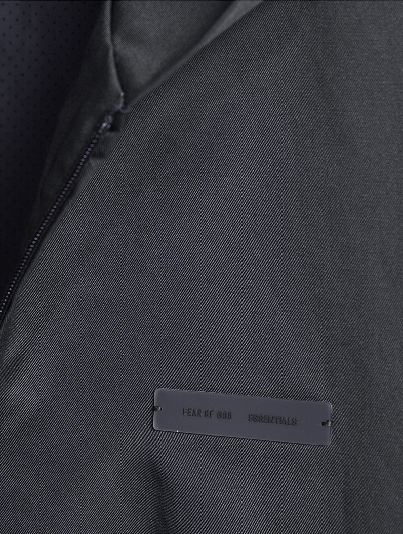 FEAR OF GOD ESSENTIALS Cotton-Blend Twill Bomber Jacket | Holt Renfrew