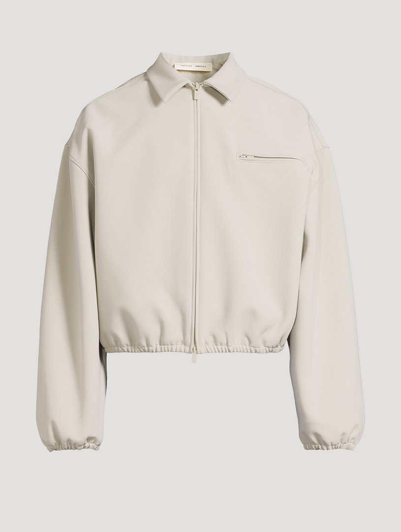 Veste en toile collée