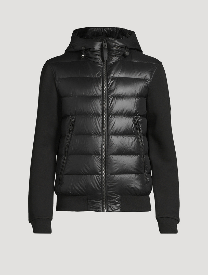 Frank-R Hybrid Nylon Down Jacket