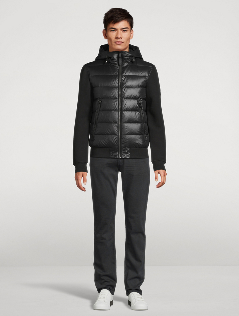 Frank-R Hybrid Nylon Down Jacket