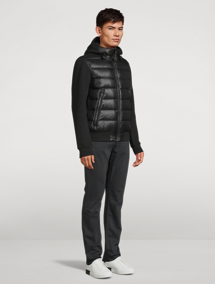 Frank-R Hybrid Nylon Down Jacket