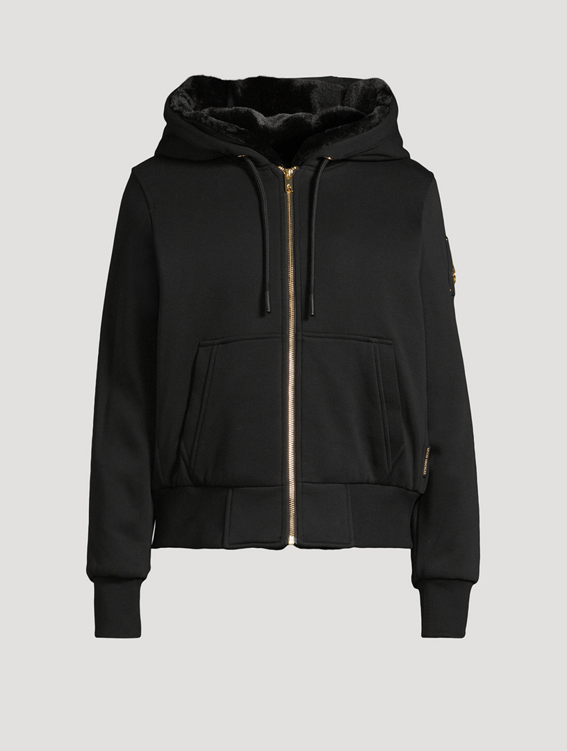SACAI Zip Twill Hoodie | Holt Renfrew
