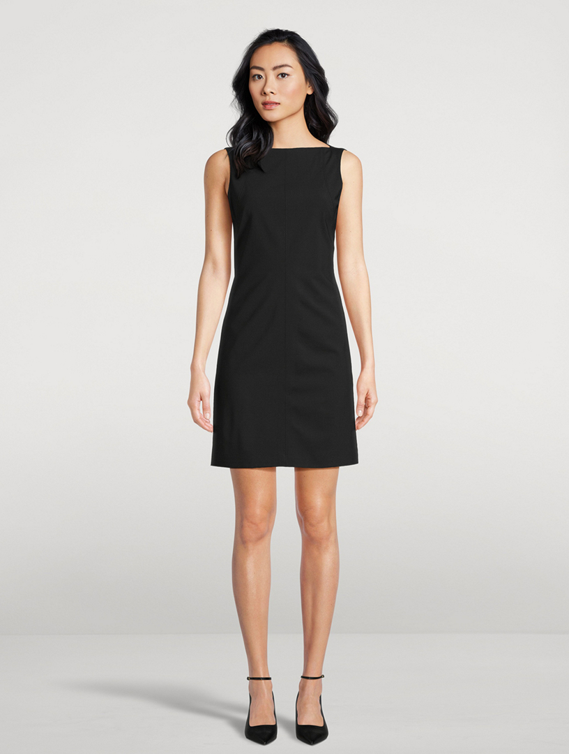 theory ruched mini dress Theory Ruched Mini Plume Jersey Dress Size Large Navy Blue Pima Cotton  Modal