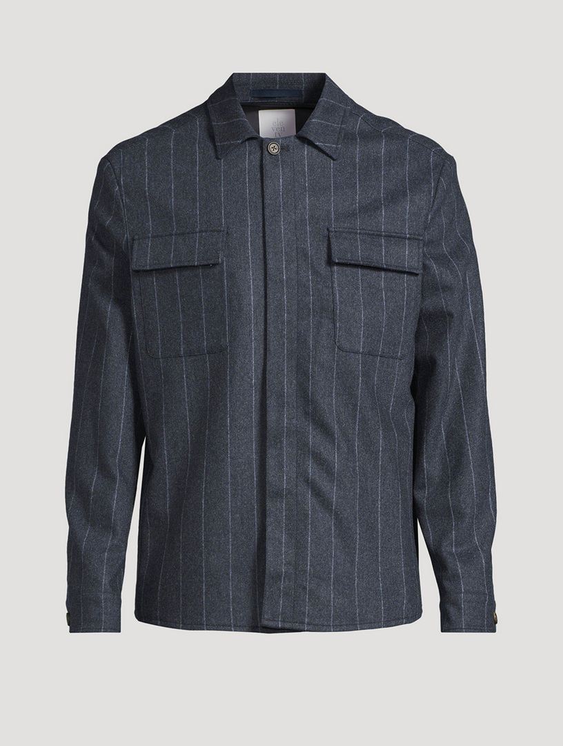 Chalk Stripe Overshirt