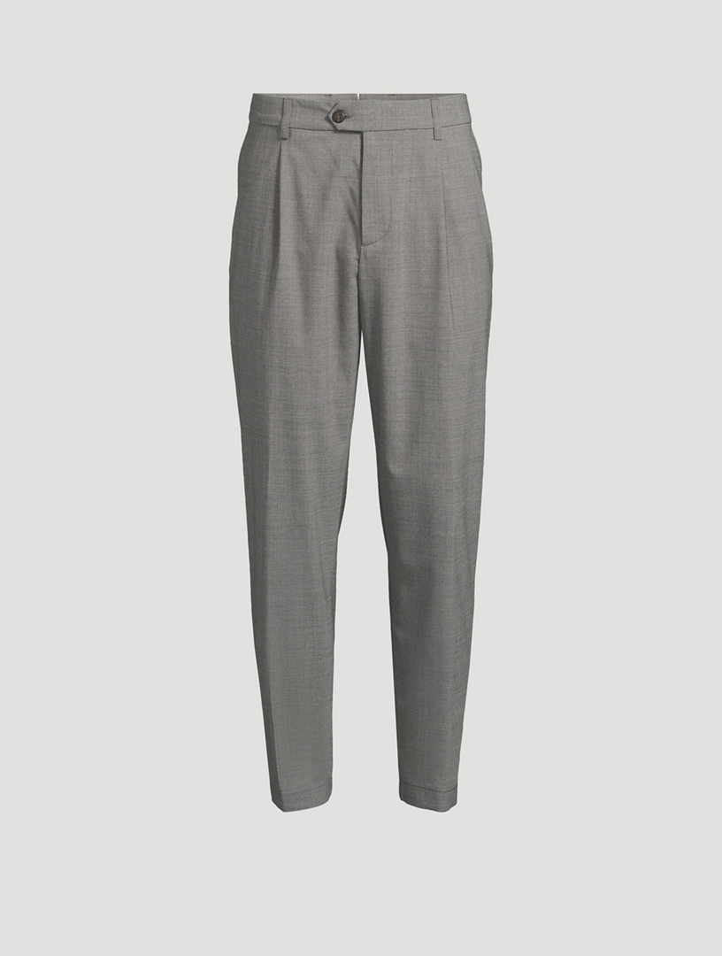 Stretch Wool Chino Pants