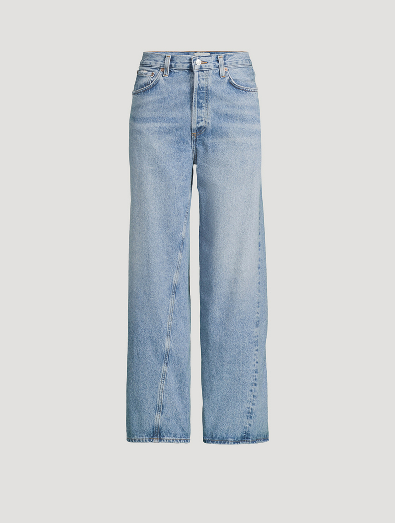 Twist Low-Slung Baggy Jeans