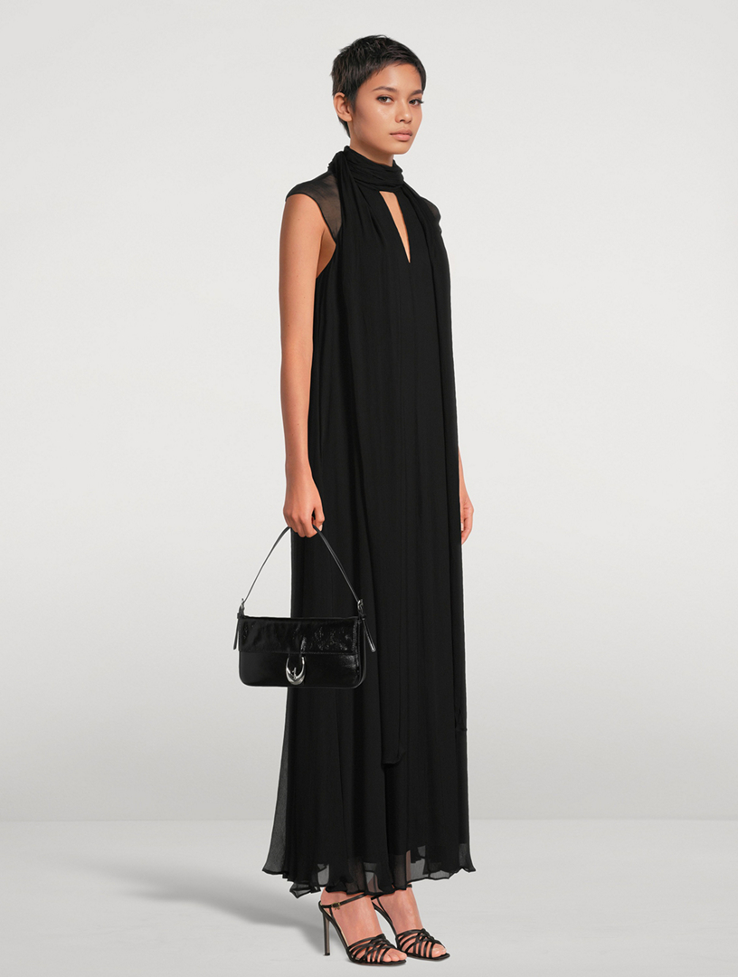 chinese dress ladies ONE SHOULDER LONG DRESS LADY STARDUST – CAMILLA main image 0