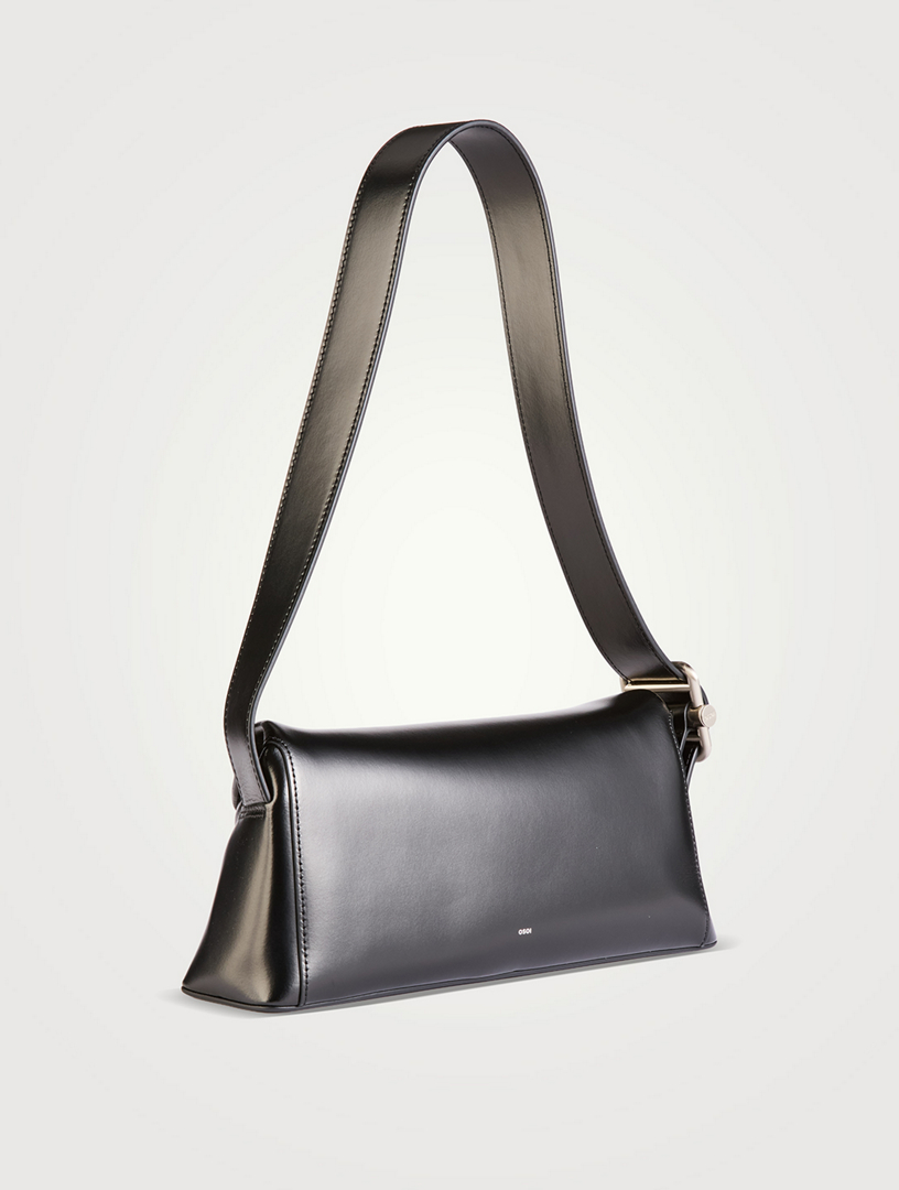 バッグ [OSOI] FOLDER BROT BAG BLACK Osoi Folder brot bag smooth black leather | Pipe and Row
