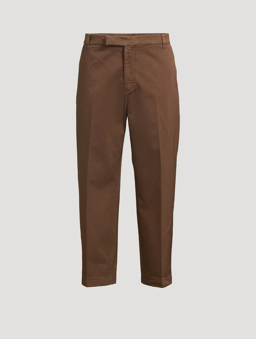 Cotton Twill Utility Chino Pants