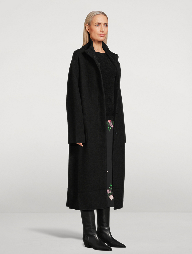 EMPORIO ARMANI Funnelneck Coat | Holt Renfrew