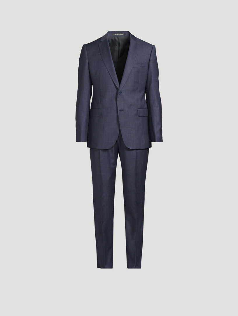 Wool Modern Two-Piece Suit