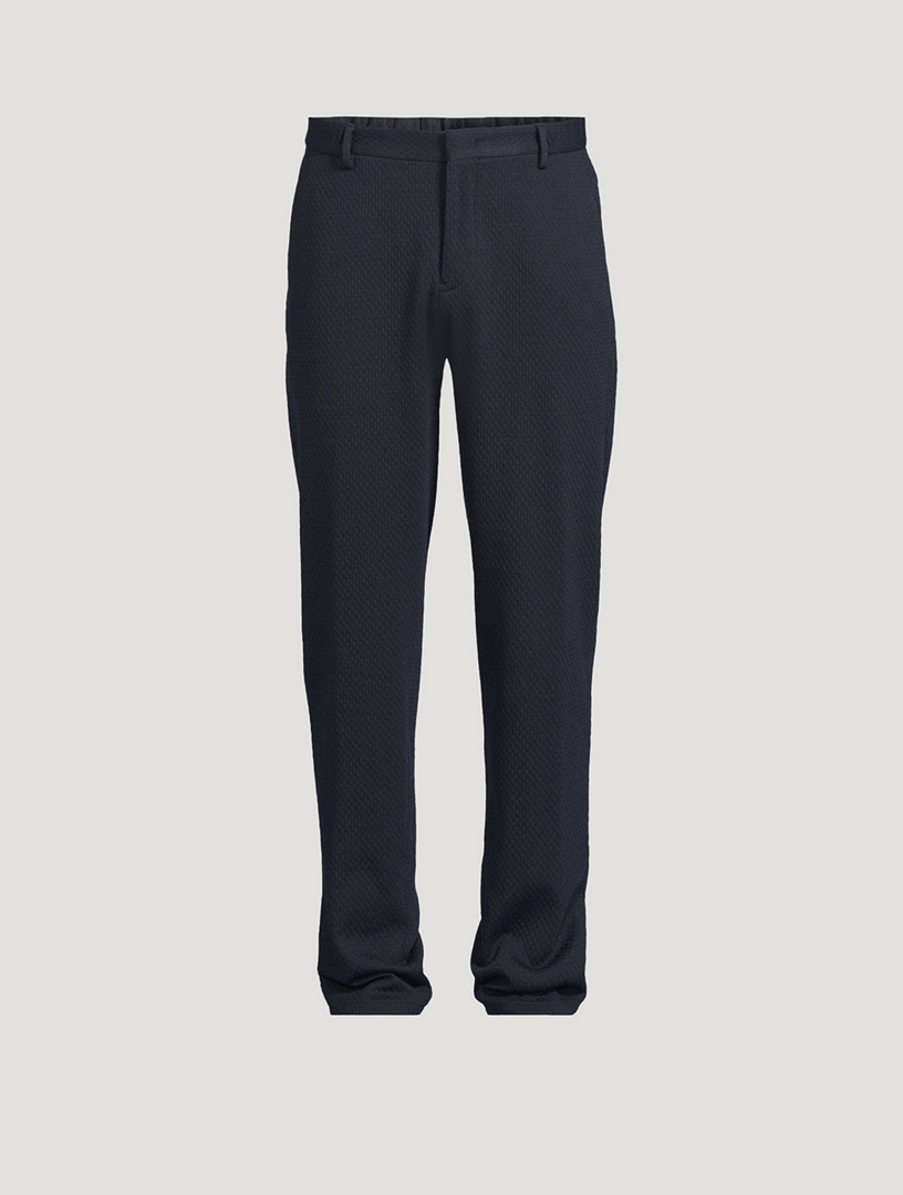 パンツ EMPORIO ARMANI Design Chino Pants EMPORIO ARMANI Jacquard Double Jersey Chino Pants | Holt Renfrew