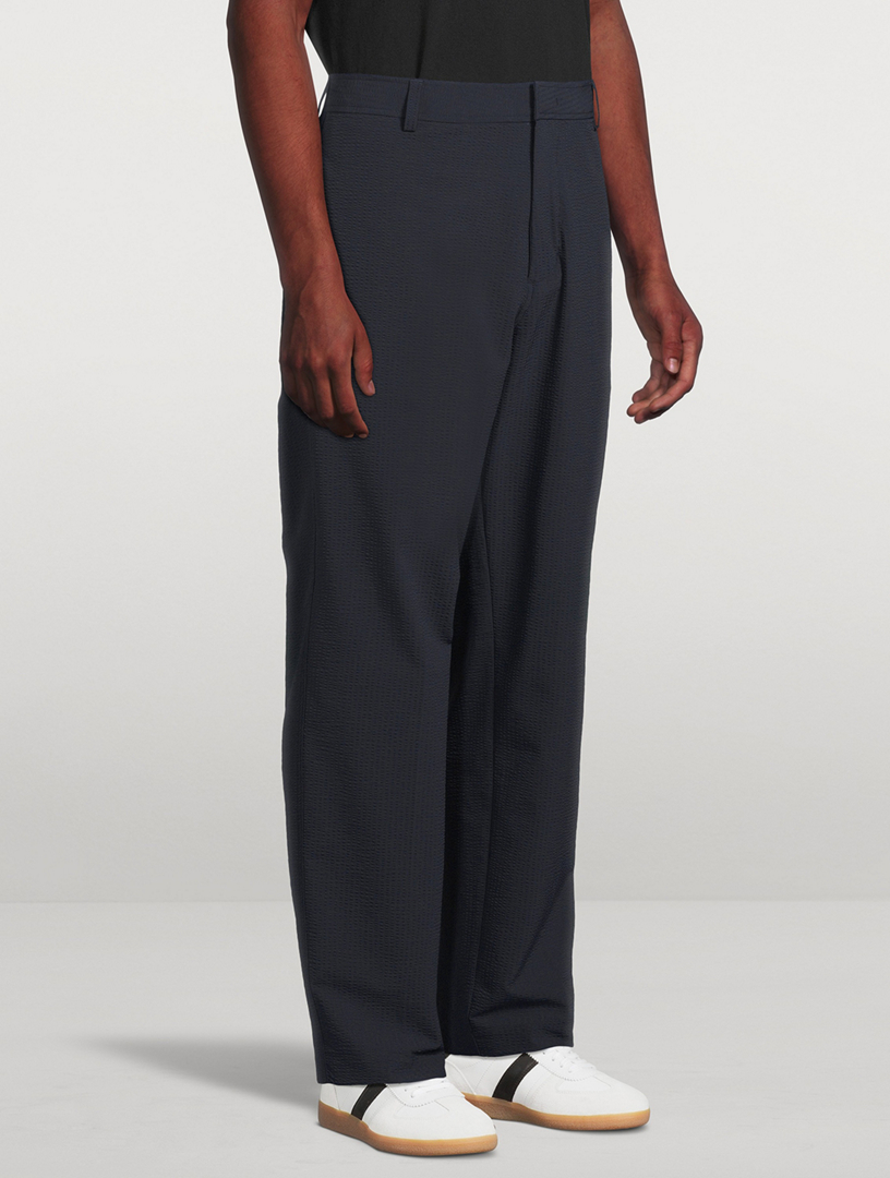 EMPORIO ARMANI Nylon Seersucker Chino Pants Holt Renfrew