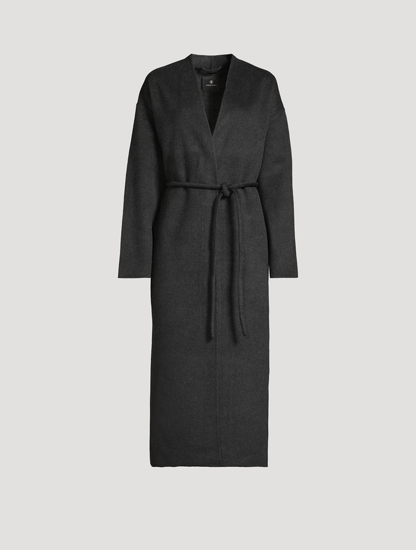 Hunter Belted Wool Cashmere Coat