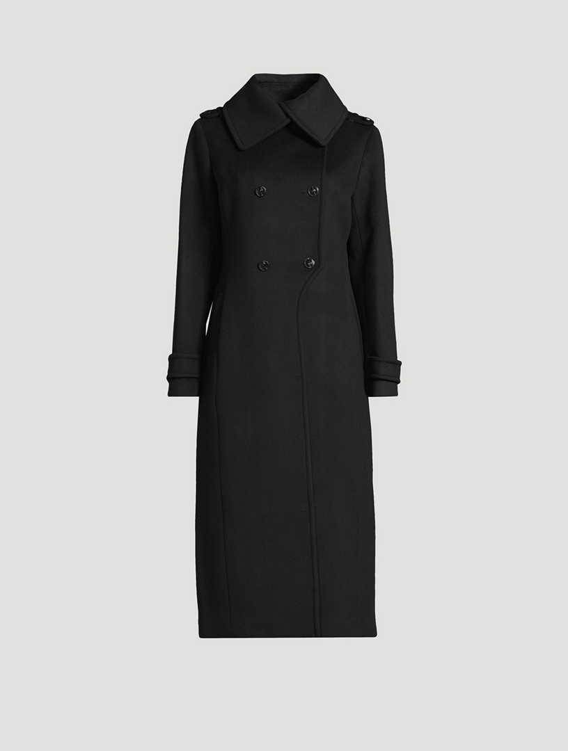 MACKAGE Elodie Double-Breasted Wool Coat Holt Renfrew