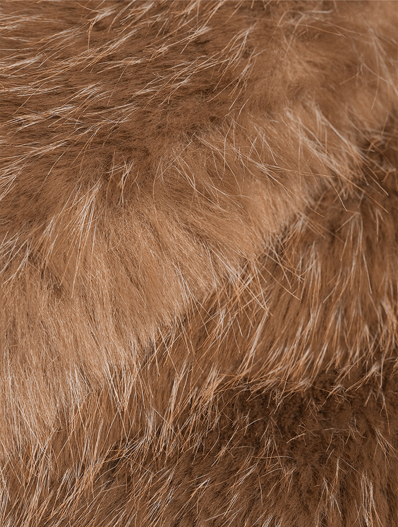 MACKAGE Kacela Belted Faux Fur Coat | Holt Renfrew