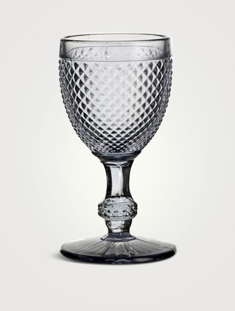 Bicos Cinza Set With Four Red Wine Goblets