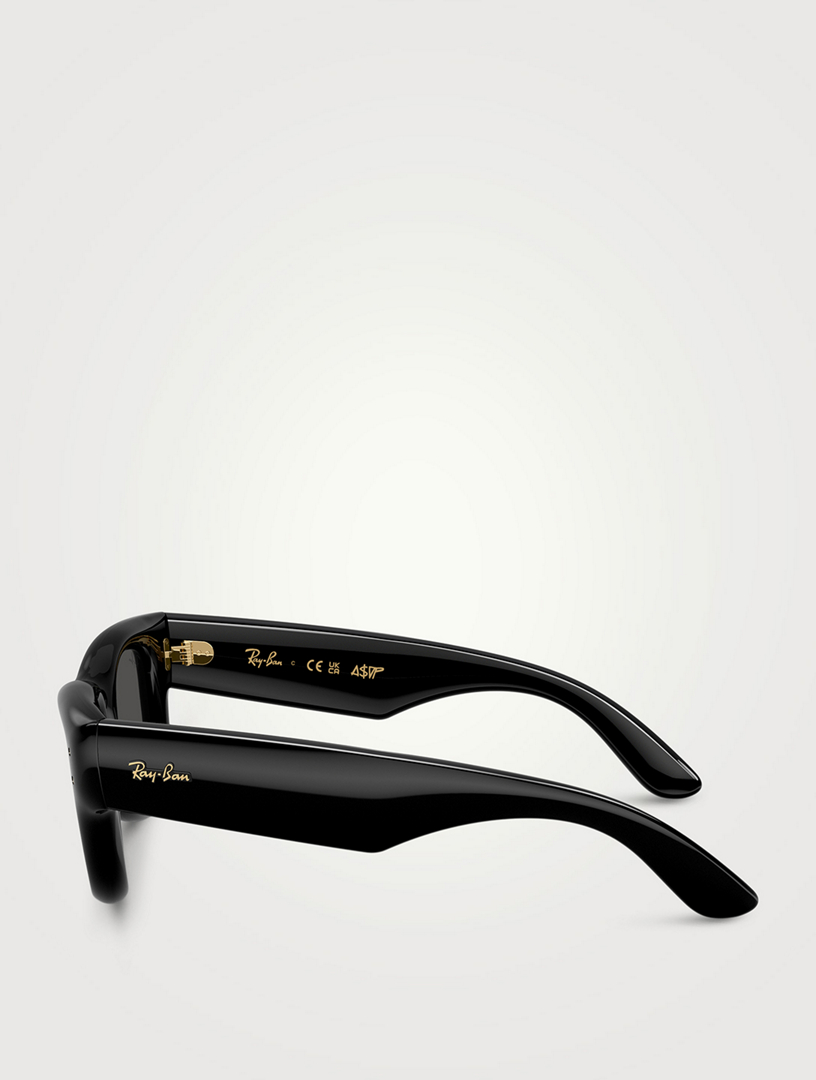 A$AP Rocky x RayBan Wayfarer Puffer ブラック RAY-BAN A$AP ROCKY 0RB4940 Wayfarer Puffer Square Sunglasses
