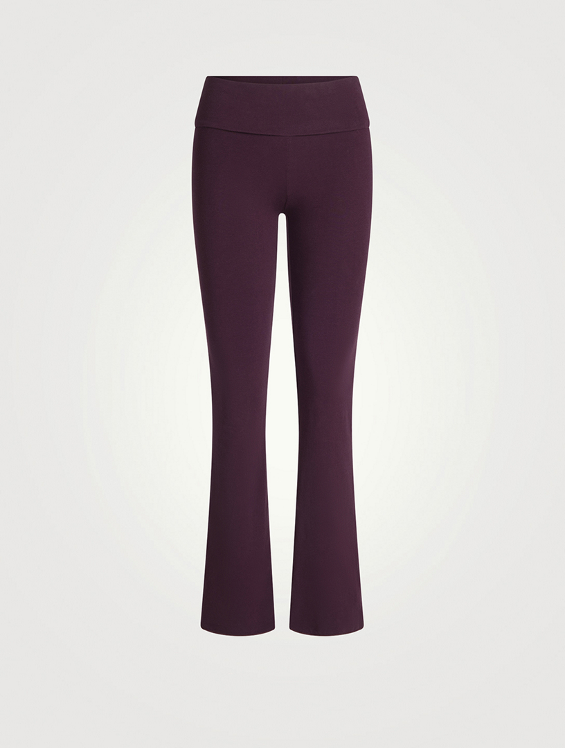 SKIMS Cotton Jersey Foldover Pants | Holt Renfrew