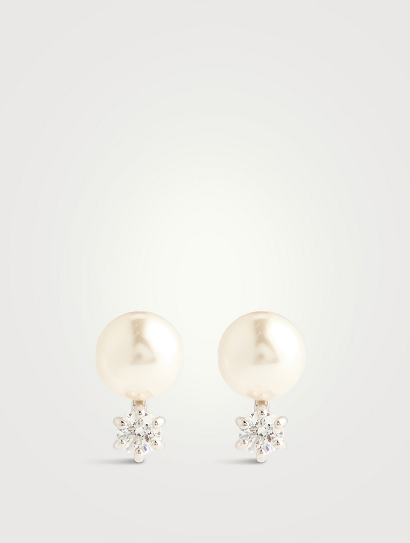 MISSOMA Molten Baroque Pearl Mismatch Drop Earrings | Holt