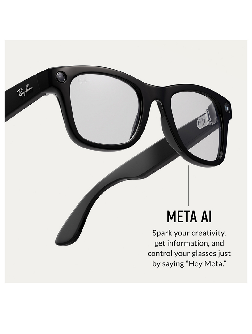 RAY-BAN Ray-Ban Meta 0RW4006 Wayfarer Square AI Glasses | Holt Renfrew