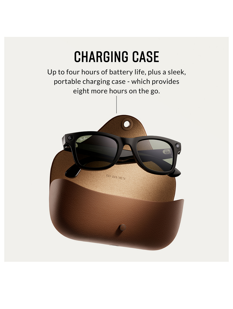 RAY-BAN Ray-Ban Meta 0RW4006 Wayfarer Square AI Glasses Holt Renfrew