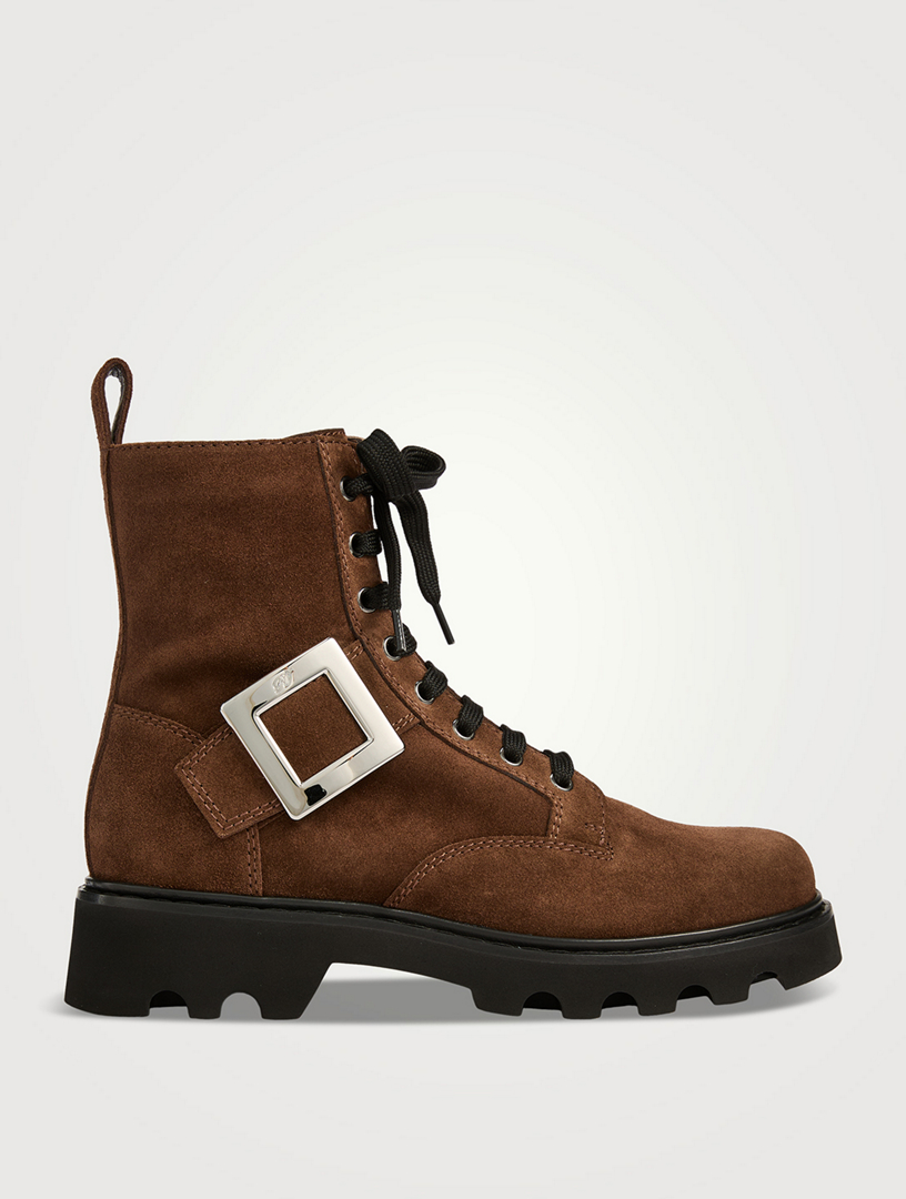 Viv' Rangers Truck Suede Lace-Up Boots