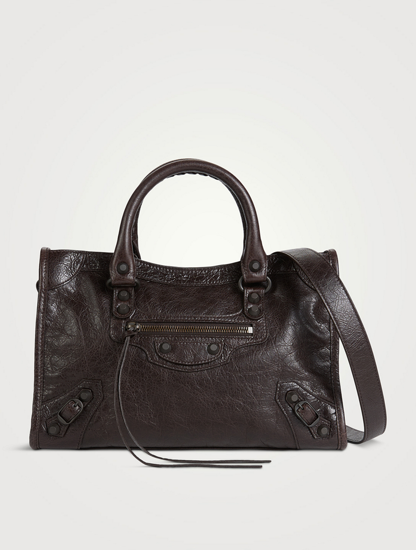 Sac à main Le City en cuir, petit