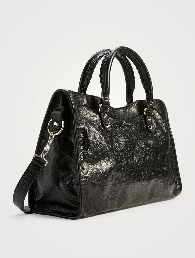 BALENCIAGA Medium Le City Leather Satchel | Holt Renfrew