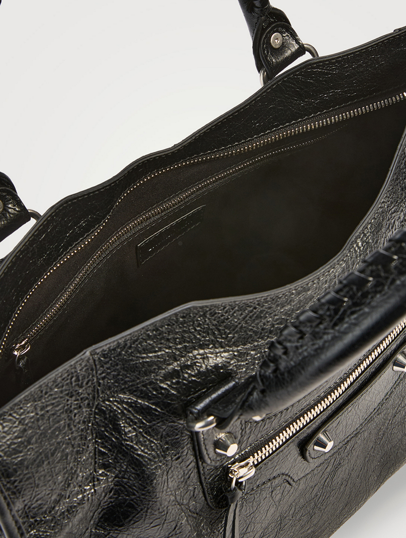 BALENCIAGA Medium Le City Leather Satchel | Holt Renfrew