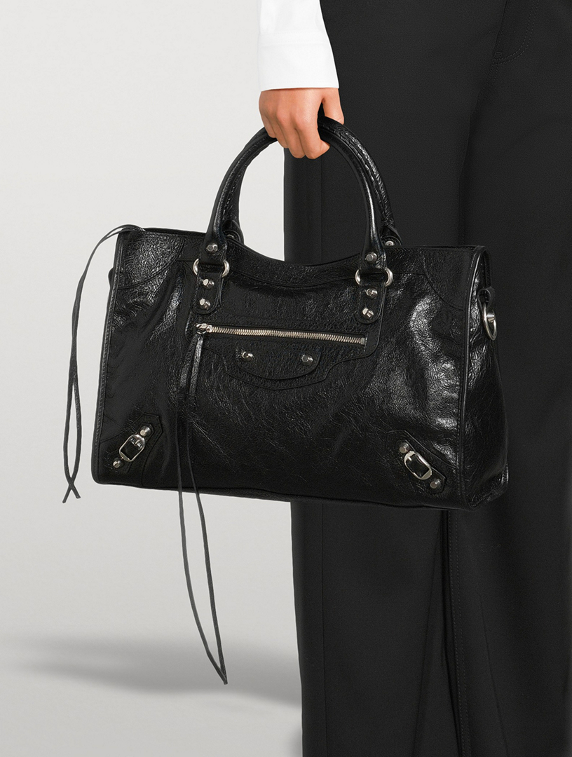 BALENCIAGA Medium Le City Leather Satchel | Holt Renfrew