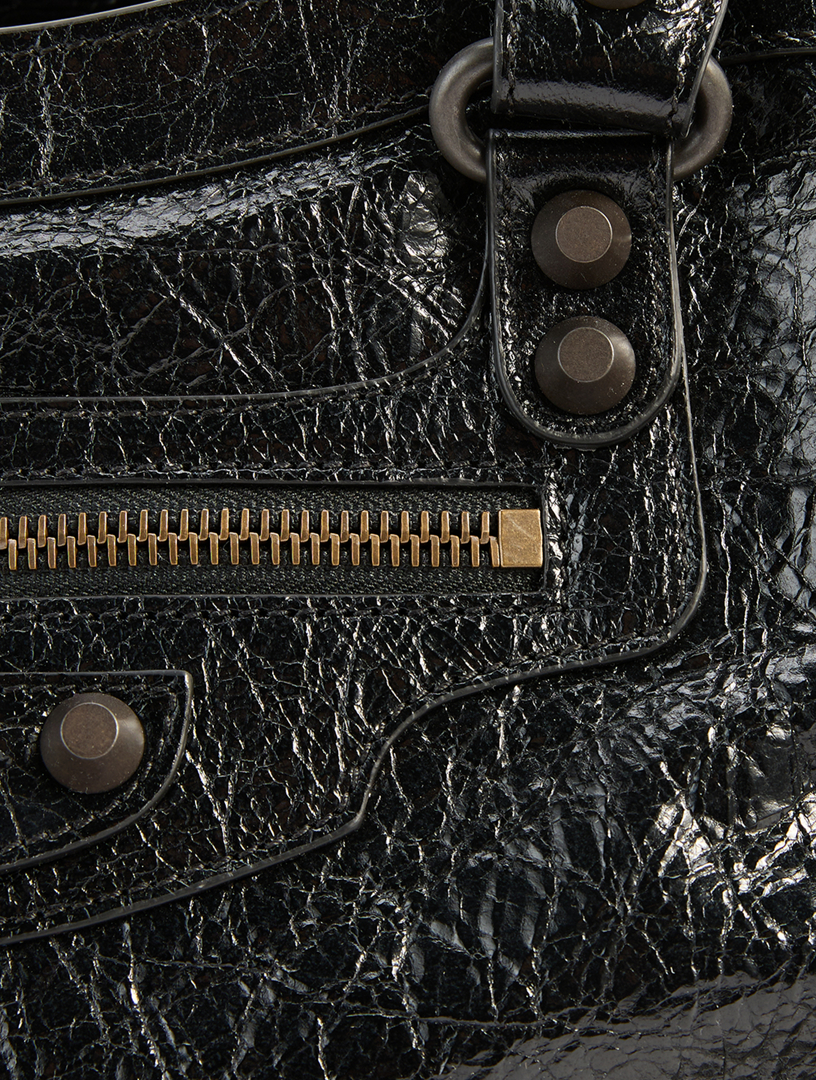 BALENCIAGA Le City Leather Shoulder Bag | Holt Renfrew