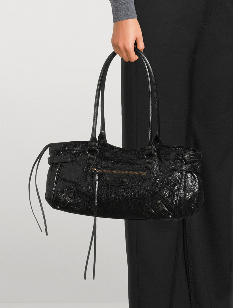 BALENCIAGA Le City Leather Shoulder Bag | Holt Renfrew