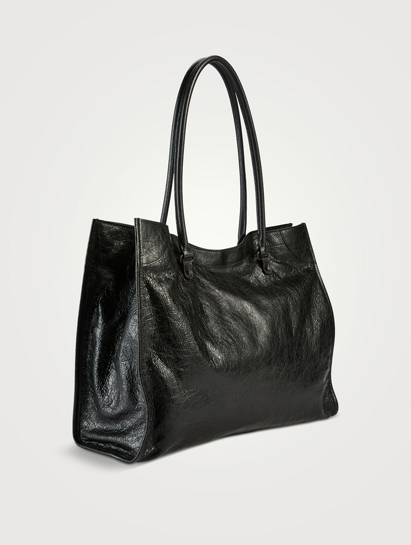 BALENCIAGA Medium Le City Leather Tote Bag | Holt Renfrew