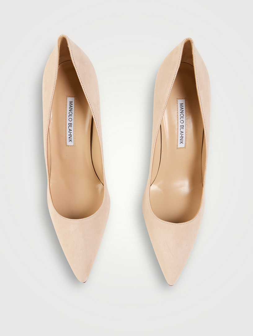 MANOLO BLAHNIK BB 105 Suede Pumps | Holt Renfrew