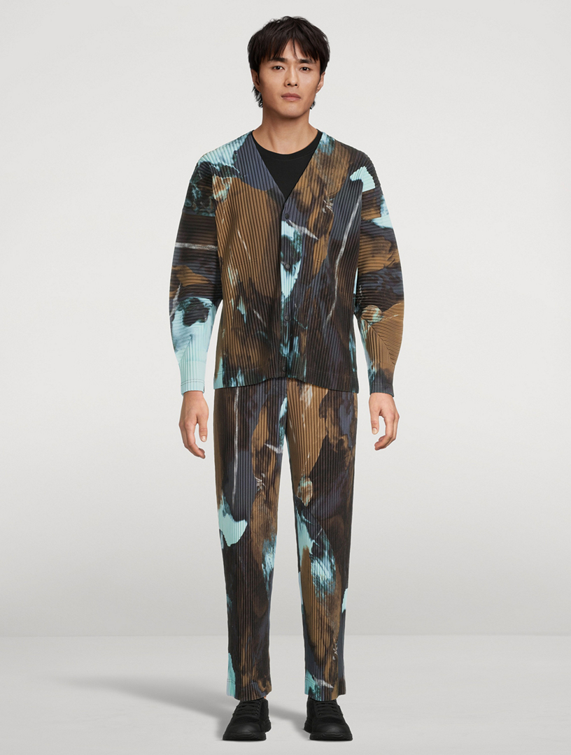 HOMME PLISSÉ ISSEY MIYAKE HOMME PLISSE ISSEY MIYAKE-Basics High-Neck Zip-Up Jumper