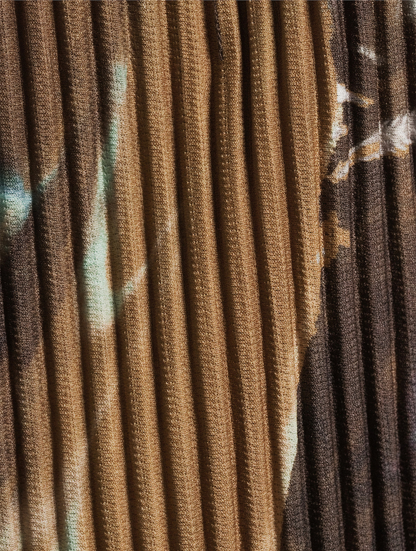 HOMME PLISSÉ ISSEY MIYAKE AGATE brown HOMME PLISSE ISSEY MIYAKE - Agate Pleated Cardigan Brown