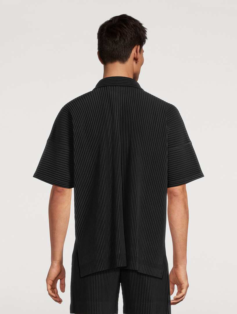 HOMME PLISSÉ ISSEY MIYAKE July Short-Sleeve Shirt | Holt Renfrew
