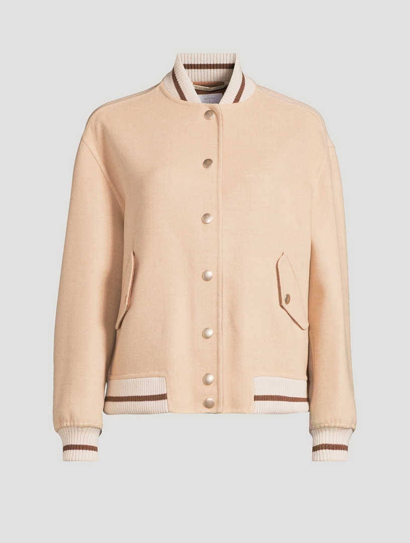Wool Bomber Jacket
