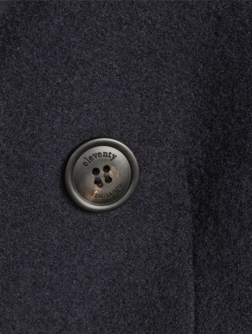 Double-Breasted Cashmere Blazer